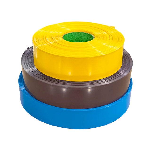 Eco-friendly PET heat shrink sleeve tube, Recyclable Battery heat shrinkable sleeve tube, cylindrical battery cell protection 