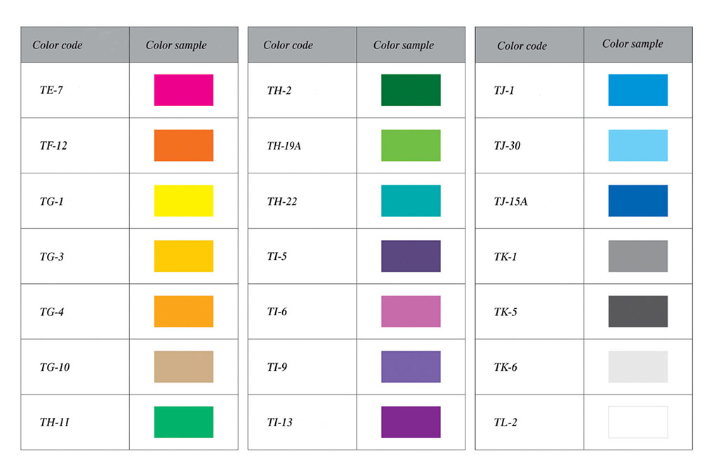 color code