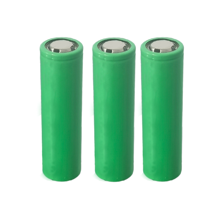 green 18650 lithium-ion battery cell