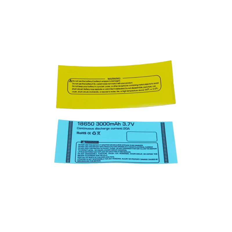 18650 battery cell heat shrink tube, 18650 cell insulation protetion sleeve, battery cell pet heat shrink tubing