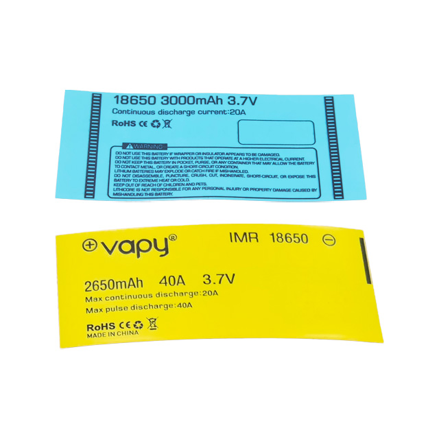 18500 18650 21700 26650 26700 30138 32650 40135 46800 60138 battery cell PET heat shrink tube, lithium battery PET wrap