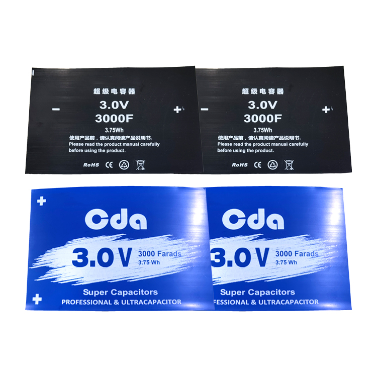 Ultracapacitor PET Heat Shrink Sleeves
