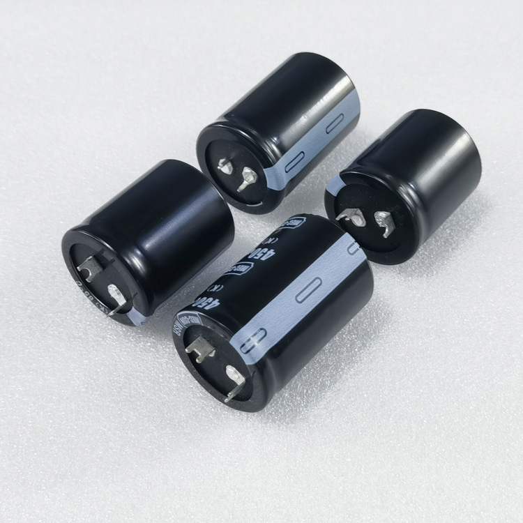 Snap-in electrolytic capacitors
