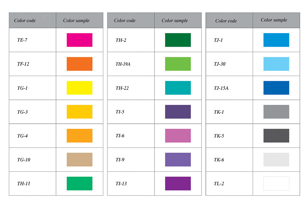 color code