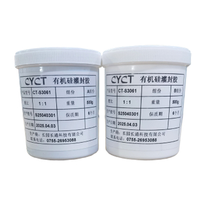 Silicone potting compound, potting adhesive, potting sealant, two-component potting compounds, epoxy potting compound