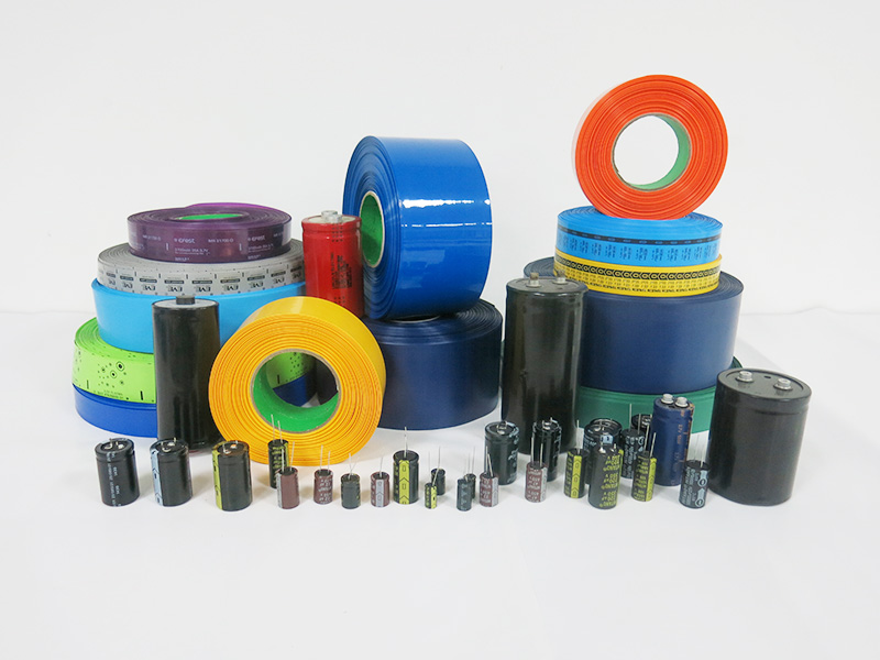 pet heat shrink tube, battery, electronic components insulation protection sleeve