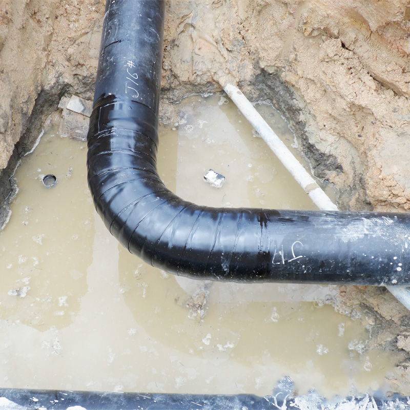pipeline corrosion prevention materials, 3 layer heat shrinkable tape, pipe bend anti-corrosion