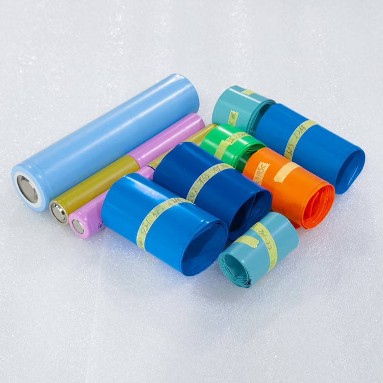 Sustainable battery packaging materials PET sleeves