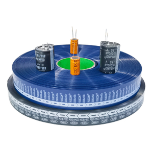 Capacitor wrap PET heat shrink sleeves