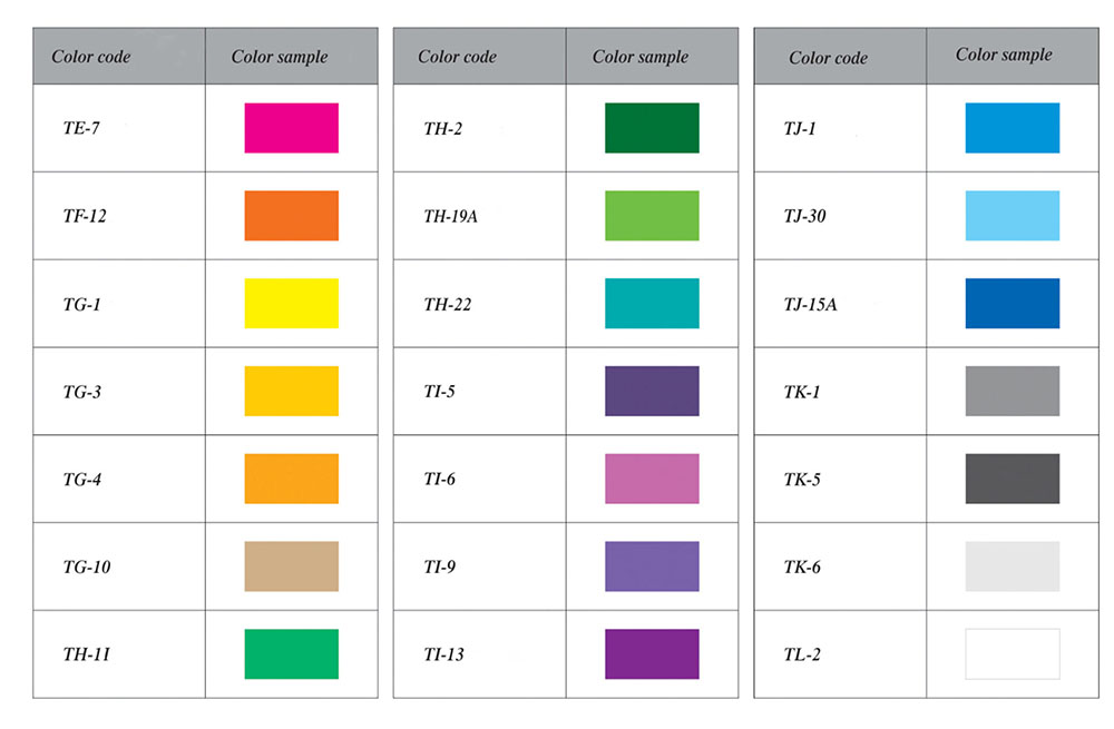 color code