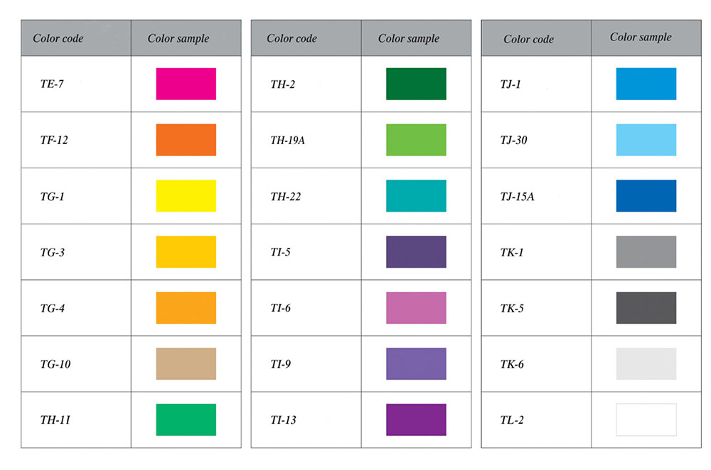 color code