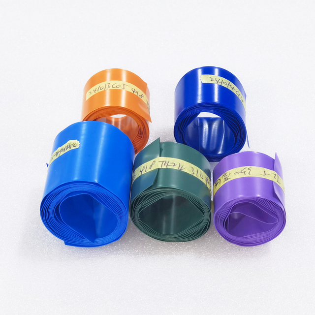 PET Heat shrink tubing for lithium batteries, battery packs, capacitors, and electronic components