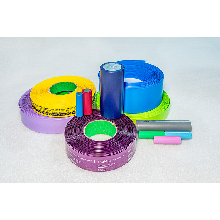 high-temperature resistant PET shrink tube, flame retardant battery PET shrink wrap, high voltage resistant PET shrink tube