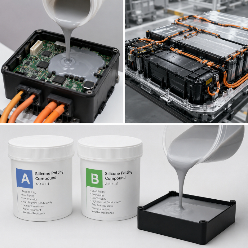 Silicone Potting Compounds for New Energy Batteries (4)