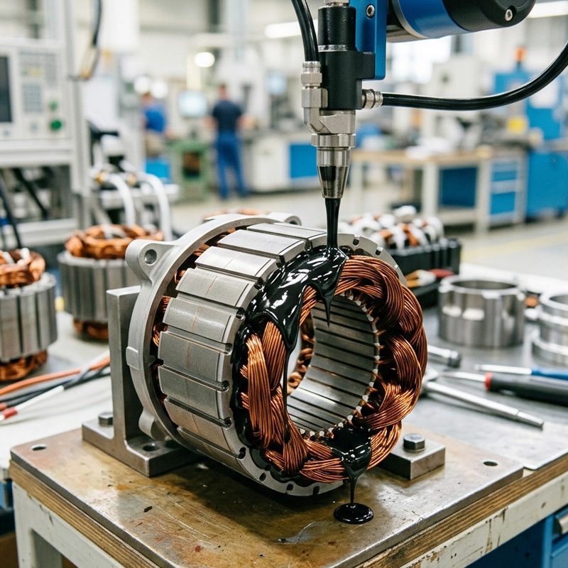 Thermally Conductive Potting Compounds for EV Motors(1)