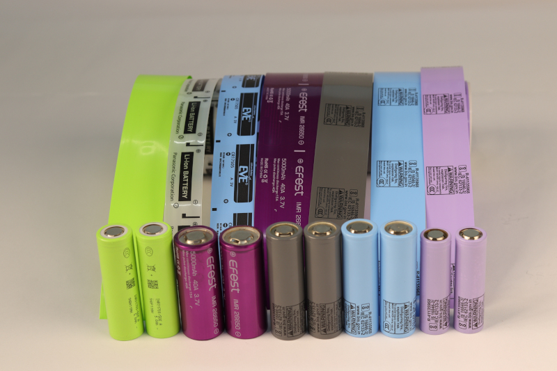 PET heat shrink tube for cylindrical cells (2)
